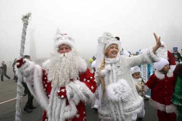 Дед Мороз и снегурочка на новый год 2017 2018